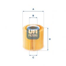 UFI 25.150.00 - Olejový filter