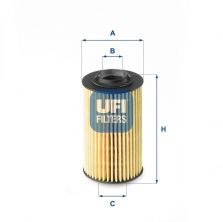 UFI 25.163.00 - Olejový filter