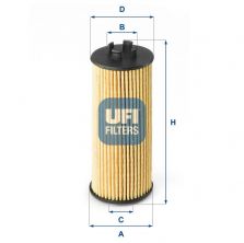 UFI 25.185.00 - Olejový filter