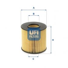 UFI 25.196.00 - Olejový filter