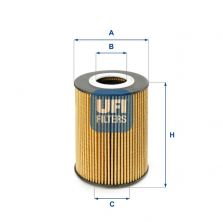 UFI 25.210.00 - Olejový filter