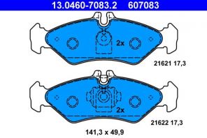 ATE 13.0460-7083.2 - Brzdové platničky -