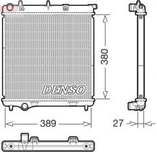 Denso DRM21108 - Chladič vody