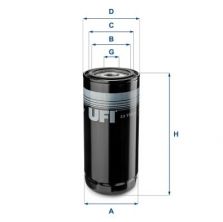 UFI 23.106.01 - Olejový filter