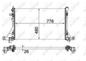 NRF 58482A - Chladič vody -