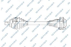 GSP 261100OL - Hnací riadel -