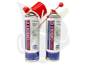Pro-Tec Carbon X K1 Cleaning Foam & K2 Neutralizer - Čistiací prostriedok - 1L