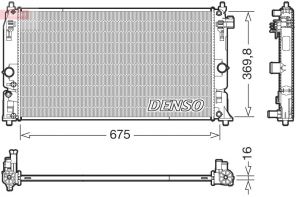Denso DRM50150 - Chladič vody