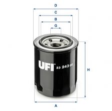 UFI 23.243.00 - Olejový filter