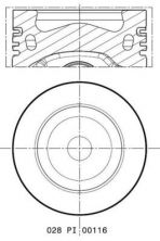 Mahle 028 PI 00116 002 -  -
