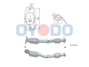 Oyodo 10N0130-OYO - Katalyzátor -