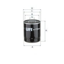 UFI 23.739.00 - Olejový filter