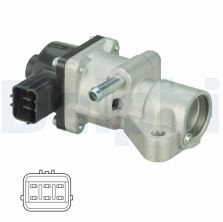 Delphi EG10526-12B1 - Ventil AGR/EGR -