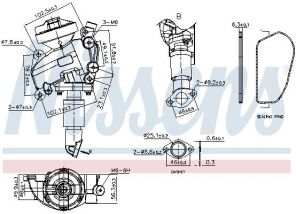 Nissens 98415 - Ventil AGR/EGR -