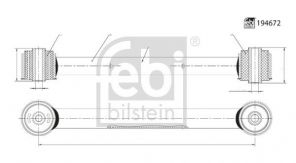 Febi 194672 - Priečne rameno