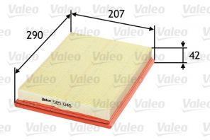 Valeo 585046 - Vzduchový filter