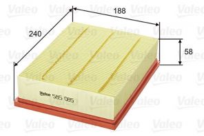 Valeo 585085 - Vzduchový filter