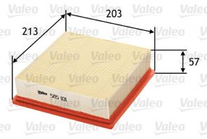 Valeo 585101 - Vzduchový filter