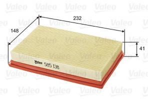 Valeo 585138 - Vzduchový filter