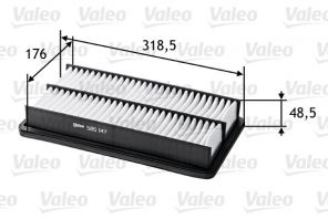Valeo 585147 - Vzduchový filter