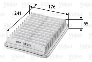 Valeo 585162 - Vzduchový filter