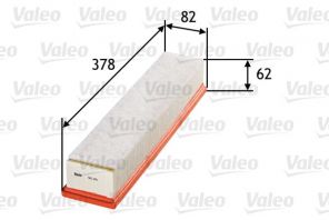 Valeo 585180 - Vzduchový filter