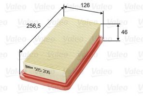 Valeo 585206 - Vzduchový filter