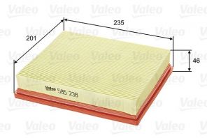 Valeo 585238 - Vzduchový filter