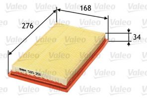 Valeo 585251 - Vzduchový filter