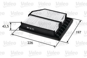 Valeo 585253 - Vzduchový filter