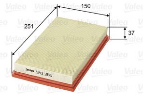Valeo 585268 - Vzduchový filter