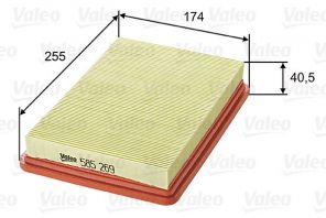 Valeo 585269 - Vzduchový filter