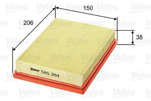 Valeo 585284 - Vzduchový filter