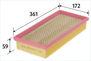 Valeo 585573 - Vzduchový filter