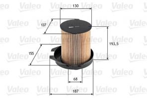 Valeo 585603 - Vzduchový filter
