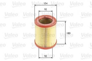 Valeo 585604 - Vzduchový filter