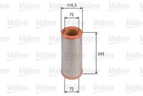 Valeo 585612 - Vzduchový filter