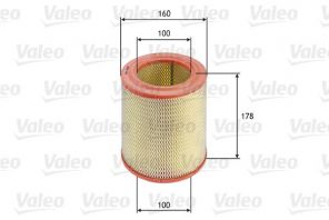 Valeo 585618 - Vzduchový filter