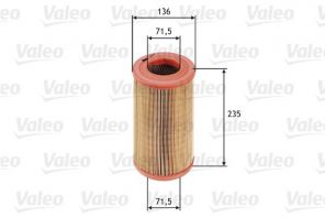 Valeo 585622 - Vzduchový filter