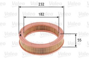 Valeo 585632 - Vzduchový filter