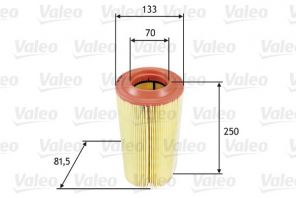 Valeo 585649 - Vzduchový filter