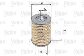 Valeo 585666 - Vzduchový filter