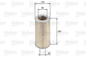 Valeo 585680 - Vzduchový filter