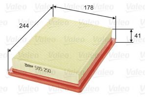 Valeo 585250 - Vzduchový filter