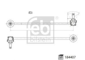 Febi 184407 - Spojovacia tyč -