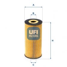UFI 25.166.00 - Olejový filter