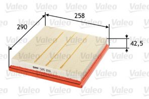 Valeo 585159 - Vzduchový filter