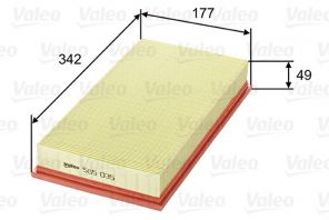 Valeo 585035 - Vzduchový filter