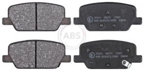 A.B.S. 35341 - Brzdové platničky -