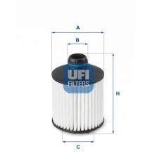 UFI 25.139.00 - Olejový filter